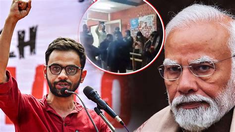 Political war erupts after JNU slogans target PM Modi following Umar ...