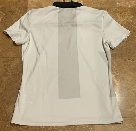 J. Lindeberg BEA Golf Polo GWJT06822 Women’s White/Navy Collar Large