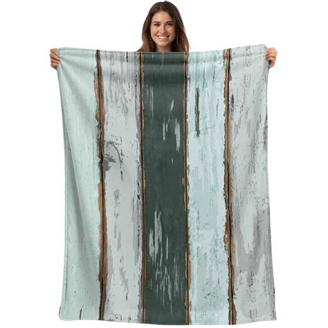 Blue Teal Blanket Soft Cozy Warm Throw Blanket for Couch, Plush Fuzzy ...