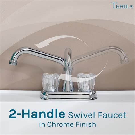 19 Gallon Utility Laundry Sink with Dual Handle Chrome Faucet, White