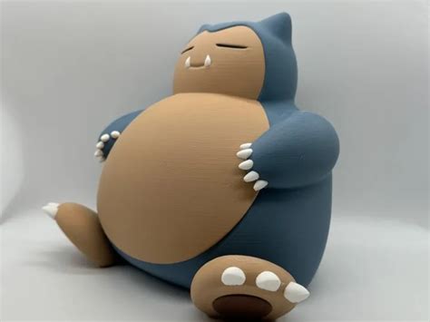 Snorlax Multicolor - Free 3D Print Model - MakerWorld