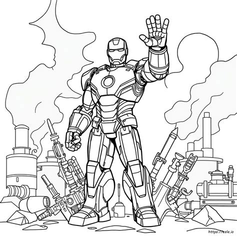 Iron Monger Coloring Pages
