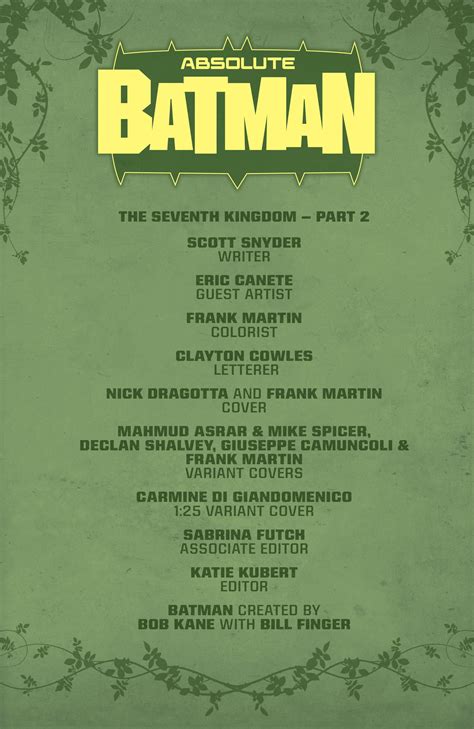 The Dragon's Cache: Absolute Batman #18 Preview