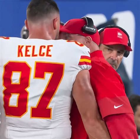 Travis Kelce Gets into Heated Sideline Confrontation with Coach Andy Reid