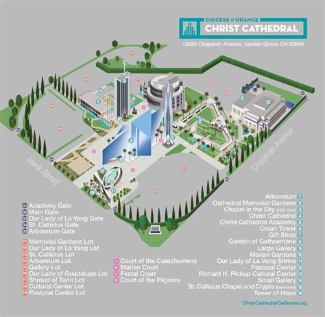 Home Page - Christ Cathedral - map of california kids