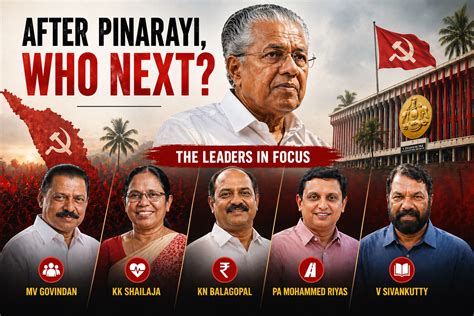 Kerala elections 2026: Who after Pinarayi Vijayan? All eyes will be on these five if the Left ...