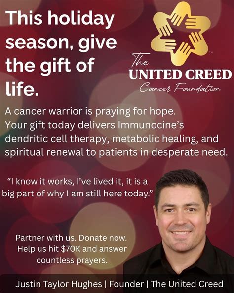 Give the gift of life this holiday season a Cancer Warrior is praying ...
