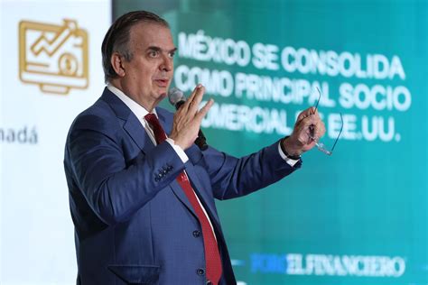 El secretario de Economía, Marcelo Ebrard, anticipa una revisión ...