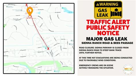 Traffic: Missouri City gas leak closes portion of Sienna Parkway | FOX ...