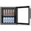 Hisense 17.5-in W 48 -Can Capacity Silver Freestanding Indoor Beverage ...