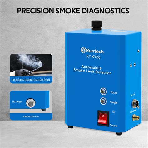 EVAP Smoke Machine Leak Detector Tester for Car Vacuum Pipe System