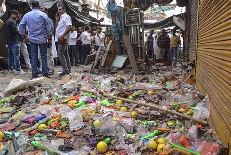 Explosion in Kanpur market: Police seize illegal firecrackers, arrest six