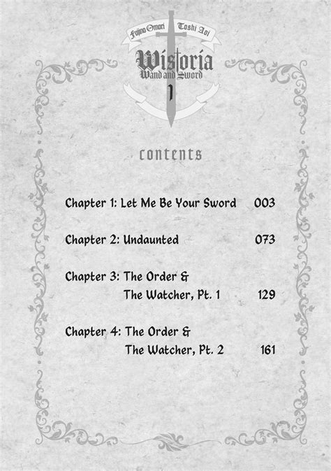 Wistoria Wand and Sword manga Chapter 1