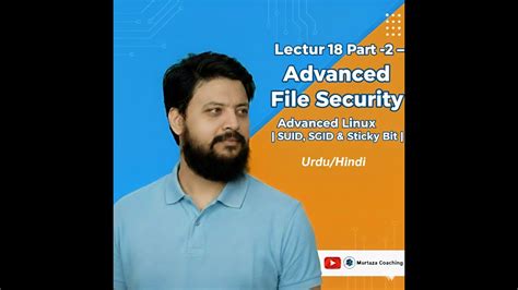 Lecture 18 Part-2 – Advanced Linux File Security | SUID, SGID & Sticky ...
