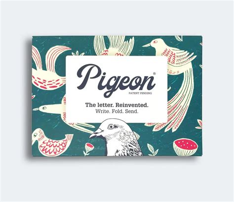 Fig and Feather Pigeon Letter Writing Set