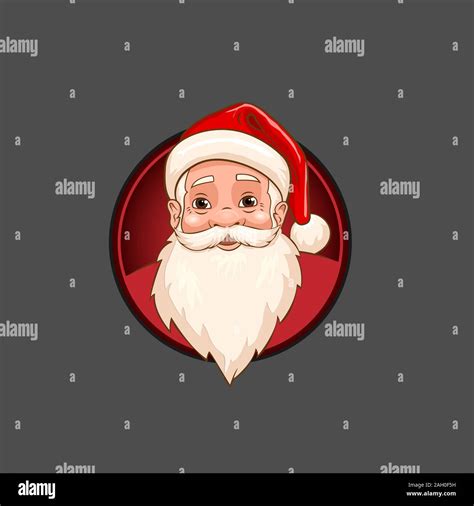 Xmas frame santa claus Stock Vector Images - Alamy