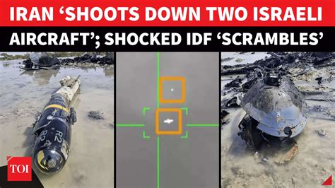 Iran downs two more Hermes drones as Israel targets strategic sites | Watch