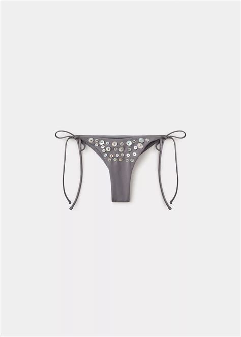 Brazilian bikini knickers with buttons - Women | MANGO United Arab Emirates