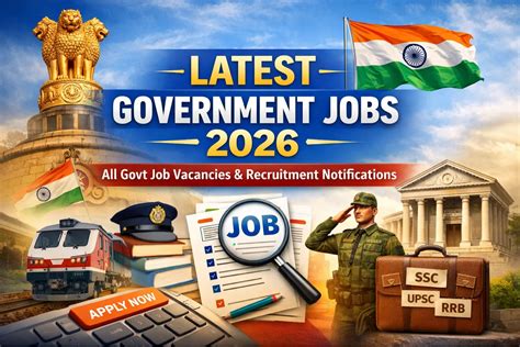 Latest Government Jobs 2026: All Govt Job Vacancies & Notifications - Quick Sarkari