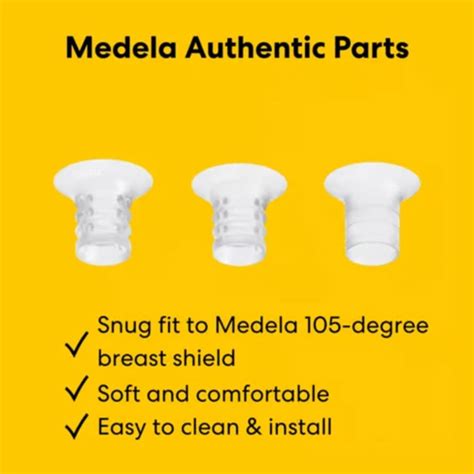 Medela Inserts Compatible with Breast Shields x6