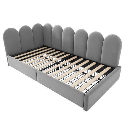 ComfortXL KINDERBETT 90/190 cm DE-00546, in Grau, 2 Schubladen jetzt nur online XXXLutz.de