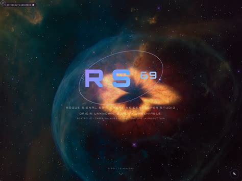 RS69 — Rogue Signal - Awwwards Nominee
