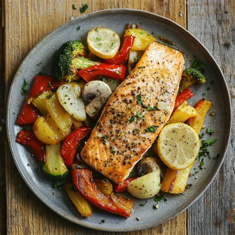 Sheet Pan Lemon Pepper Salmon and Veggies — A 30-Minute Weeknight Hero