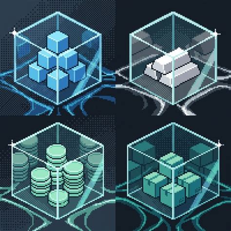 Free Glass Inventory Display Image - Isometric, Pixel, Glass | Download ...