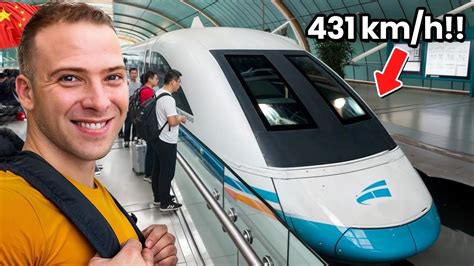 Shanghai Maglev train experience
