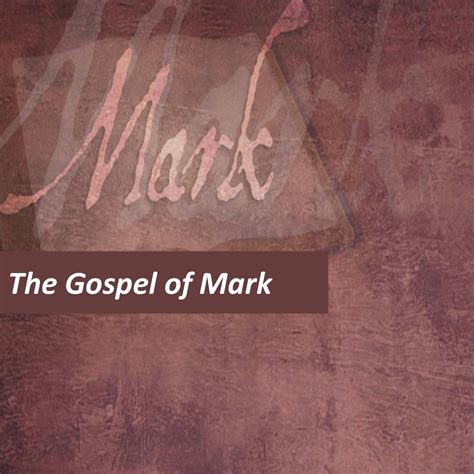 The Gospel of Mark – Introducing Jesus – Curwensville Christian Church