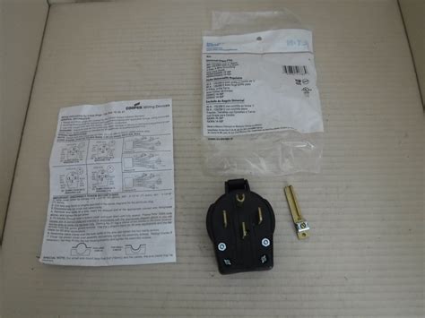 Eaton S21-SP Universal Angle Male Power Plug 30/50 Amp 125/250V