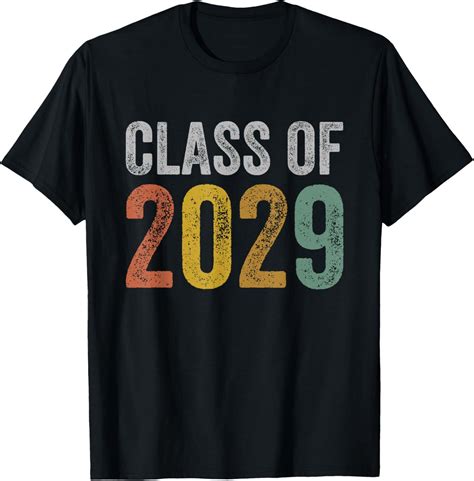 Class Of 2029 College University High School Graduate T-Shirt All Size ...