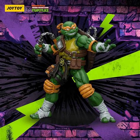 JOYTOY 1/18 Scale Teenage Mutant Ninja Turtles Figure