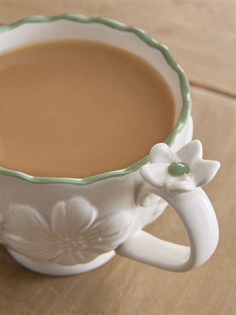 Buy Natural Rosa Floral Teacup from Next India