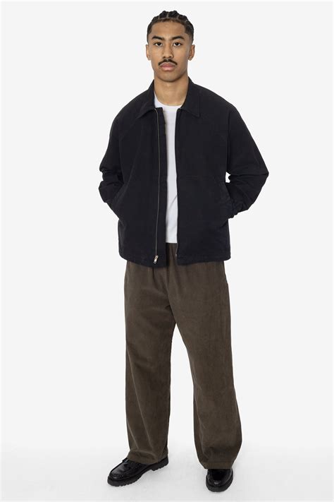 RHC401GD - 8oz Heavy Micro Canvas Zip-up Raglan Jacket – Los Angeles ...