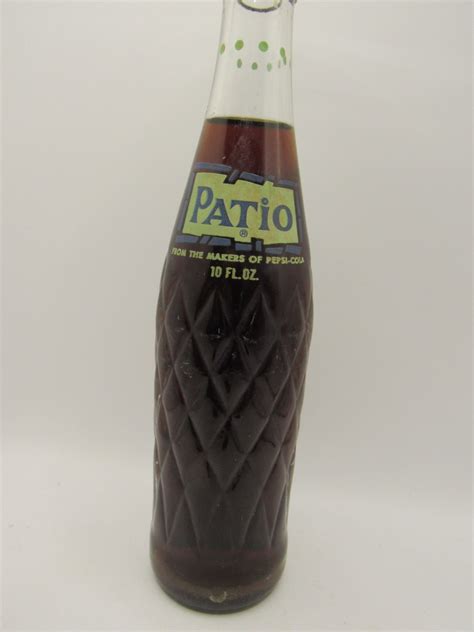 1965 Pepsi-Cola Patio Beverage Soda Bottle Collectible, Full