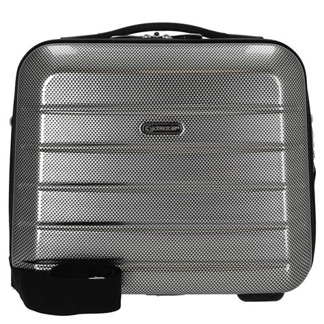 CHECK.IN London 2.0 Beauty Case 13 inches in Carbon Silver – Markenkoffer