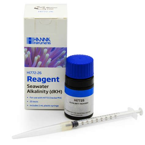 Corals Unlimited HI755-26 | HI772-26 | Alkalinity Checker Reagent (25 ...