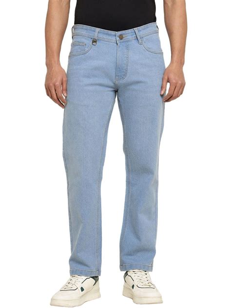 Buy Red Chief Men Straight Fit Mid Rise Light Fade Jeans - Jeans for ...