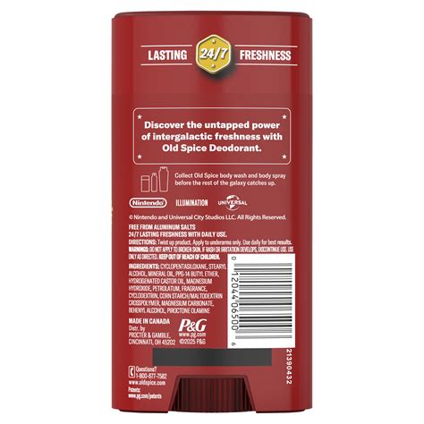 Old Spice Men’s Deodorant, Space Mischief, Old Spice x The Super Mario ...