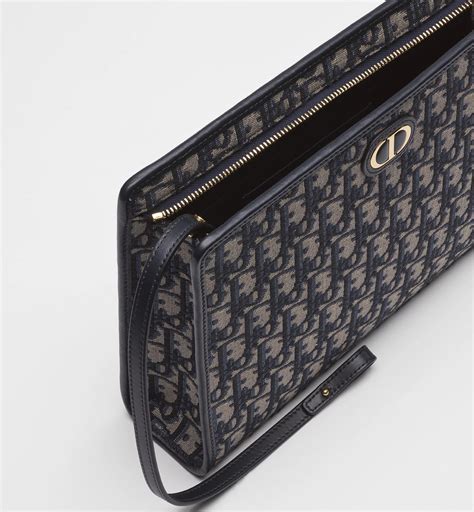 30 Montaigne Dea Pouch Blue Dior Oblique Jacquard | DIOR