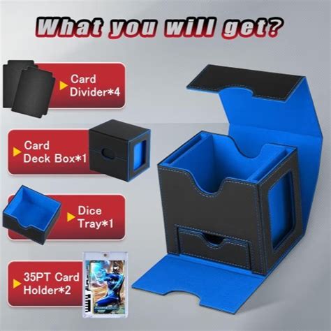 MTG Deck Box for Commander Display Card Deck Box Gamegenic Card Fits ...