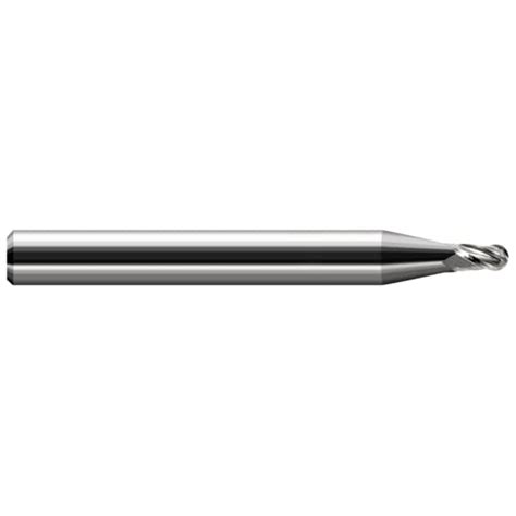 Harvey Tool Miniature End Mill - Ball - Stub & Standard, 0.0080" 24608 ...
