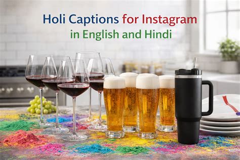 Holi Captions for Instagram in English and Hindi – BlackCarrot