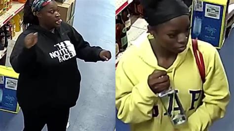 Suspected spirit store shoplifters caught on camera | FOX 13 Tampa Bay