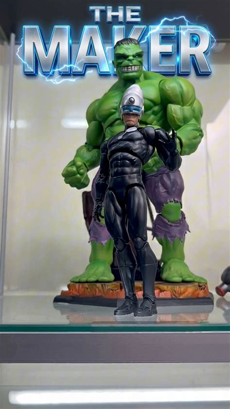 One of my favorite Marvel figures: Epic The Maker display