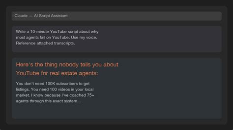 AI YouTube Scripting: How to Script Videos With AI That Sound Like You