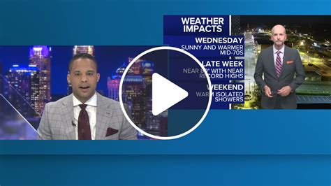 Brad's forecast: Warm Wednesday ahead - NewsBreak