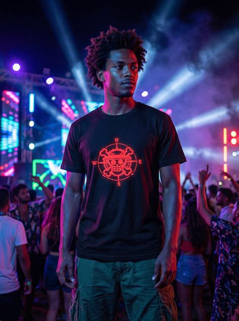 Glow Wild – UV Reactive T Shirt for Festivals | Crystal Heal