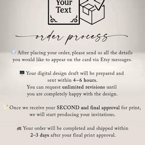 Invitación de boda clásica con borde dorado, sobre negro y sello de ...